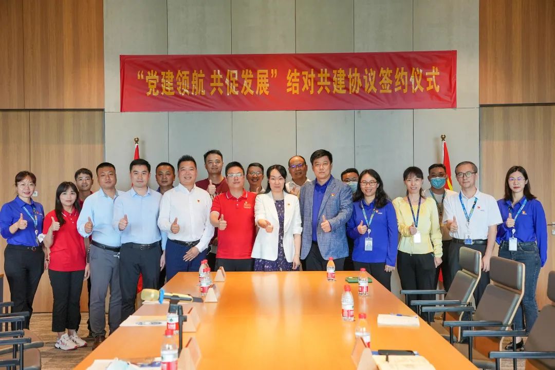 区投资推广和企业服务中心(区非公党委)调研海格云链产业园区 区投资推广和企业服务中心(区非公党委)调研海格云链产业园区
